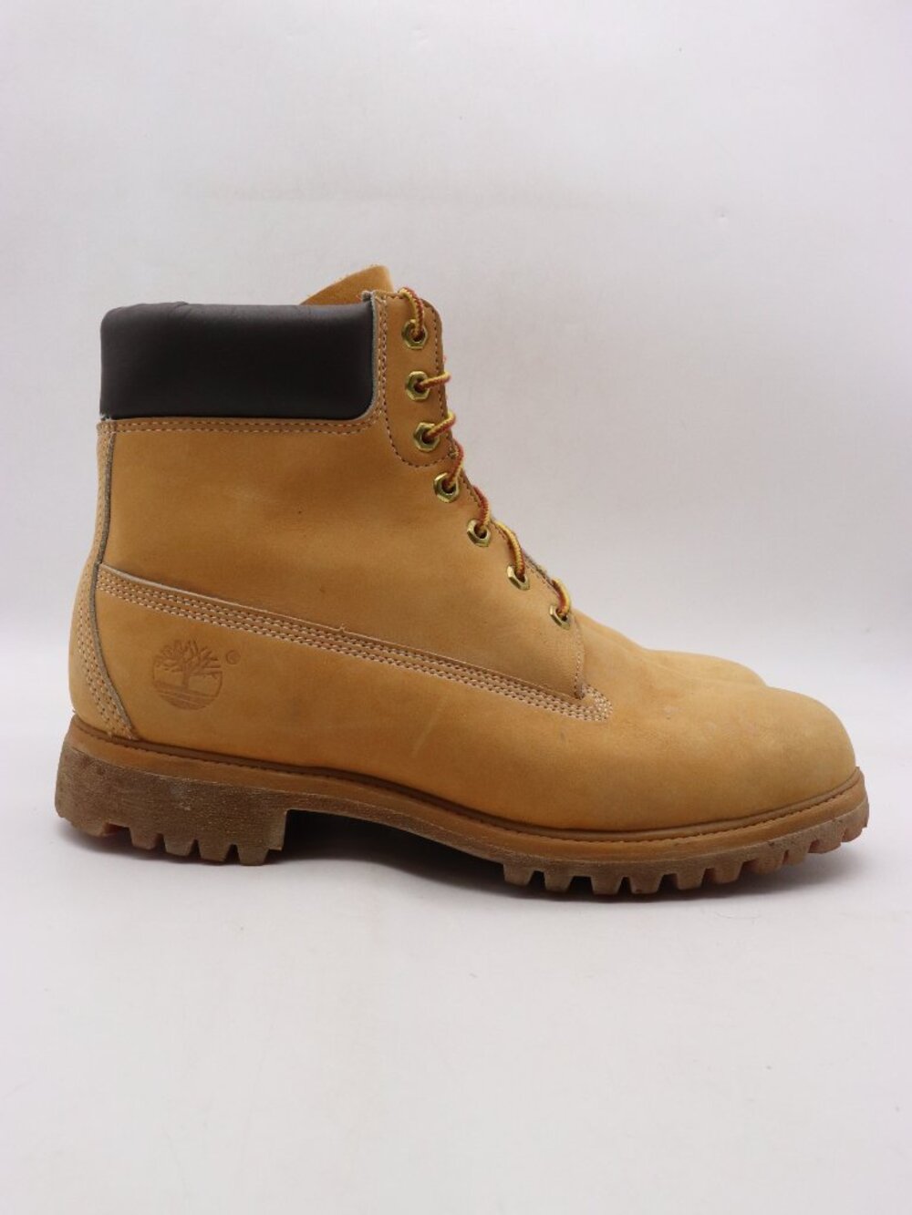 Timberland 6 Inch Boot Men's Size 12 M Wheat Nubuck Premium Waterproof Boots USA